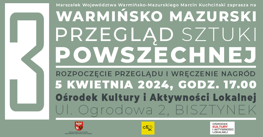 III Warmińsko-Mazurski Przegląd Sztuki Powszechnej 2024