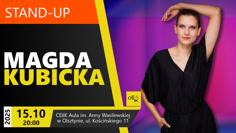 15.10.2025 - MAGDA KUBICKA - STAND-UP "CHCĘ CIĘ POZNAĆ"