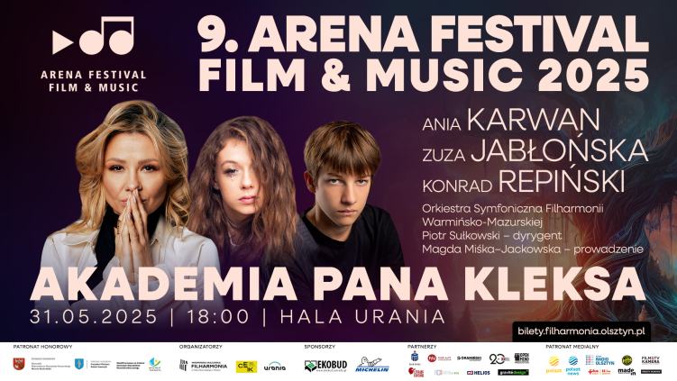 9. Arena Festival Film&Music 31.05.2025, g. 18:00