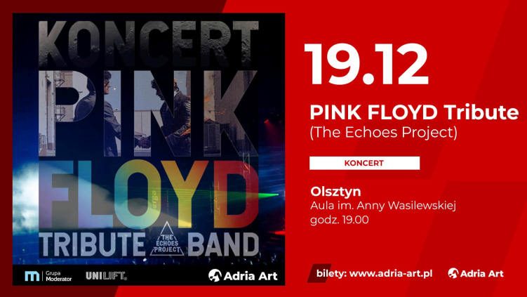 19.12.2025 - PINK FLOYD TRIBUTE  (THE ECHOES PROJECT)